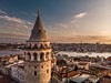 pohled na Galata Tower